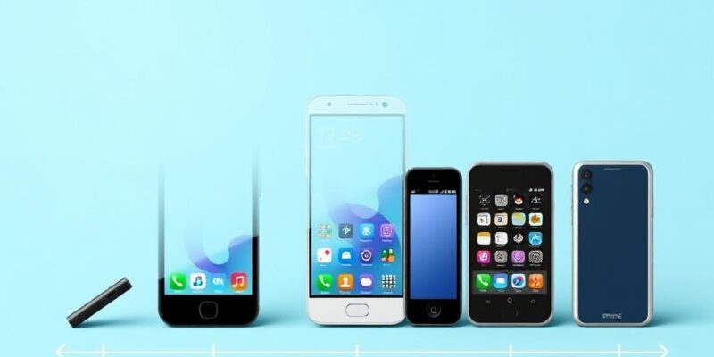 Эволюция смартфонов: как изменились телефоны за последние 10 лет